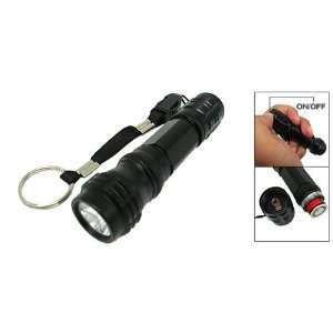  Amico Portable White Light Mini Black Flashlight Torch 