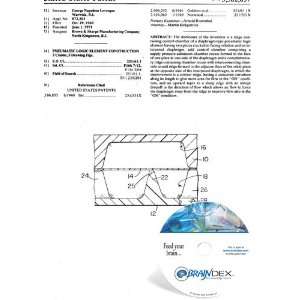   Patent CD for PNEUMATIC LOGIC ELEMENT CONSTRUCTION 