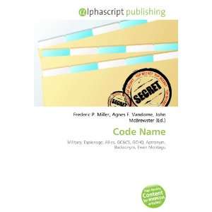  Code Name (9786132793683) Books