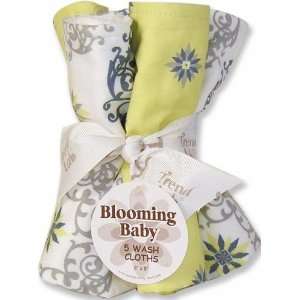  Monaco Wash Cloth Blooming Bouquet White Baby