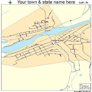  Street & Road Map of Susquehanna Depot, Pennsylvania PA 