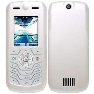  White   Motorola SLVR L6 L2 Hard Case   L6 L2 Cell Phone 