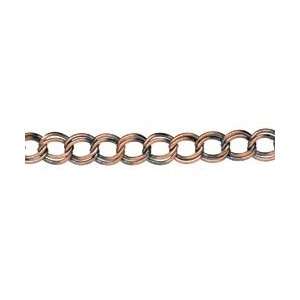 Cousin Beads Jewelry Basics Chain 14 Inch Large Double Link Copper; 3 