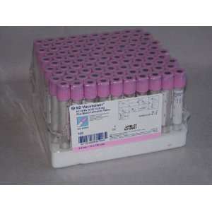 Vacutainer, Pink EDTA   6 mL [ 1 Pack(s)]  Industrial 