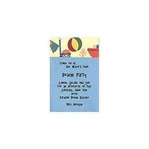  Dive In Beach and Pool Party Invitations Health 