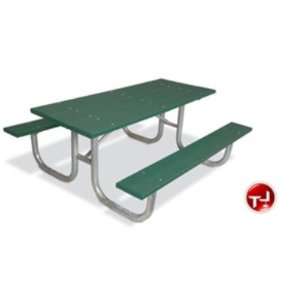  Outdoor 238 Picnic Bench Table, 8 Extra Heavy Duty 