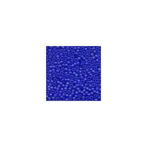  Mill Hill Frosted Glass Seed Beads 4.25 Grams/Pkg Royal Blue 