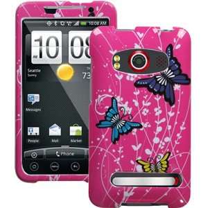   Phone Protector for HTC EVO 4G Sprint   Spring Butterfly Everything