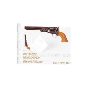  Brand New Gun Mouse Pad Colt Navy 1851 