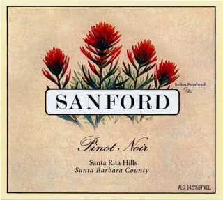 Sanford Santa Rita Hills Pinot Noir 2004 