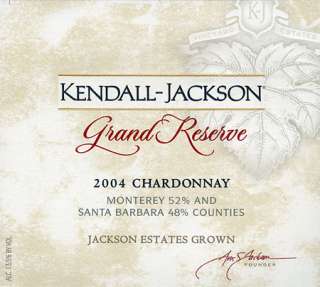 Kendall Jackson Grand Reserve Chardonnay 2004 