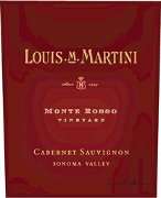 Louis Martini Monte Rosso Cabernet Sauvignon 2007 