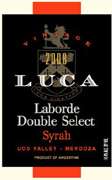 Luca Syrah Laborde Double Select 2008 