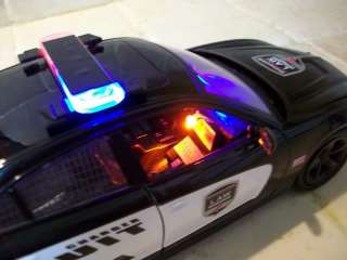 24 Dodge Charger 2012 POLICE PURSUIT Ut Custom LIT Lights RaRe 