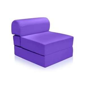  Juvenile Studio Chair Sleeper 24 in Purple Finish by 