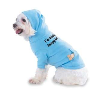 bringing hungry back Hooded (Hoody) T Shirt with pocket for your Dog 