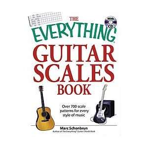  The Everything Guitar Scales Book Softcover with CD 