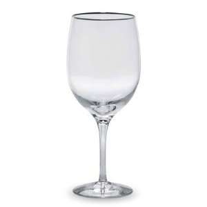  Solitaire Platinum Crystal Iced Beverage Glass [Set of 4 