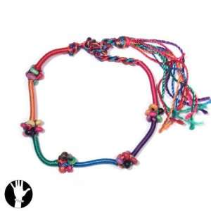  sg paris women bracelet bracelet 18+ext multicolor fabrics 