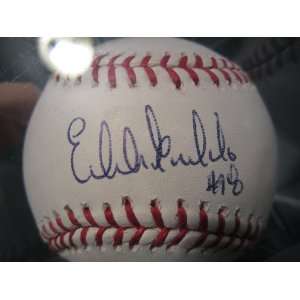  Eddie Guardado Washington Nationals Signed Autographed Baseball Coa 