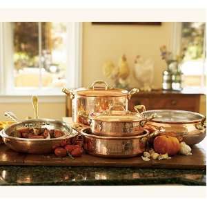  Copper Cookware   Eight Piece Set