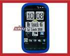Blue Silicone Soft gel Skin Case Cover for HTC MyTouch 4G Tmobile