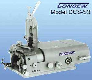 Consew DCS S3 Industrial Skiving Machine Complete w/Servo Stand  
