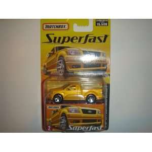   Matchbox Superfast Ford SVT Lightning Concept Yellow #2 Toys & Games