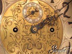 17831 COLONIAL 5  tube Gothic Mahogany Grandfather Clock  