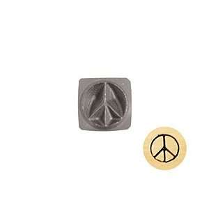  Peace Metal Stamp 5mm Supplys Arts, Crafts & Sewing