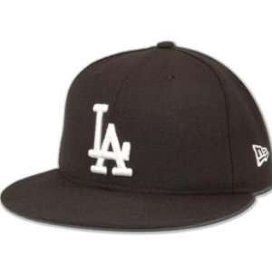  Los Angeles Dodgers New Era 59Fifty MLB B Dub Cap Hat, 7 