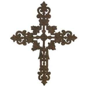  Small Cast Iron Wall Cross Case Pack 24 