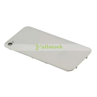 New Back Cover Housing Assembly Glass for iPhone 4 4G White  