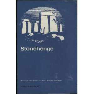  STONEHENGE   Wiltshire   Official Guide Book R. S. Newall 