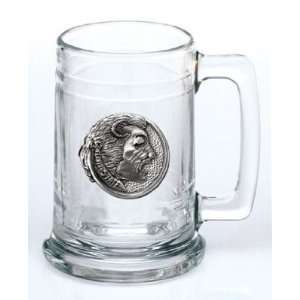  Florida State Seminoles Glass Stein (Beverage Mug) 15 oz 