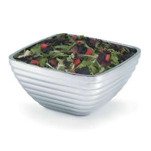  Beehive Style Square Double Wall S/S Serving Bowl, 8.2 Qt 
