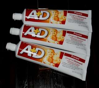 3x A+D Original Diaper Rash Ointment & Skin Protection  