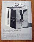 1963 Parker VP Twist Point Fountain Pen Vintage Ad  