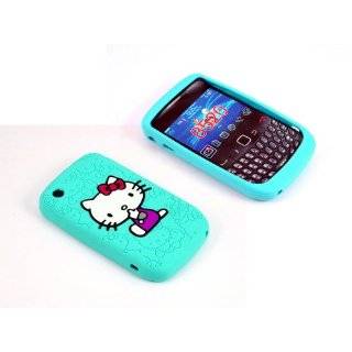  Smile Case Hello Kitty Blue Silicone Full Cover Case for Blackberry 
