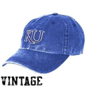   Ladies Royal Blue Pigment Dyed Adjustable Slouch Hat Sports