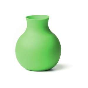  Menu Rubber Vase, Large, Lime Green