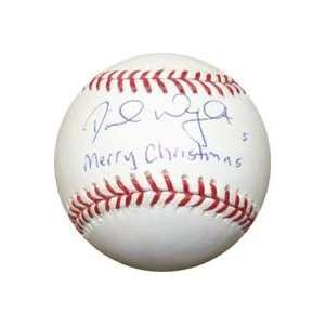  David Wright autographed Baseball inscribed Merry Christmas (New 