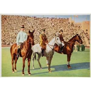 1932 Summer Olympics Equestrian Horse Jumping Print   Original Print 