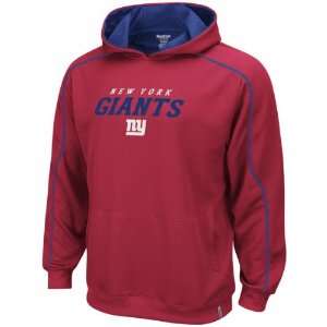  New York Giants Red Active Hooded Sweatshirt Sports 