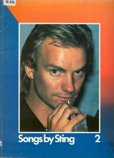 Songs By Sting 2 sheet music songbook The Police with lots of great 