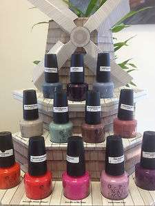 OPI Nail Polish Holland Collection by OPI H53 to H64  