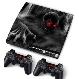com Bundle Monster Vinyl Skins For Sony Playstation PS3 Game Console 