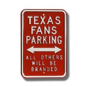  Texas Longhorns NCAA Embossed Parking Sign Sports 