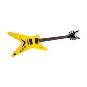  Dean Mlx Electric Guitar Flourescent Yellow Musical 