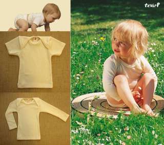 ENGEL merino wool silk 100% organic baby/newborn T shirt singlet 